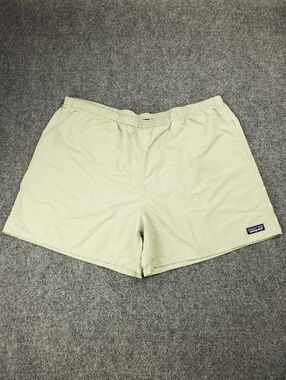 Patagonia Baggies 2XL Hybrid Swim Trunks 5" Camp Green Nylon Drawstring Elastic